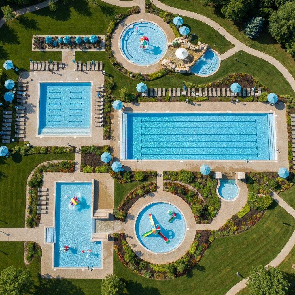 Swimming pool complex